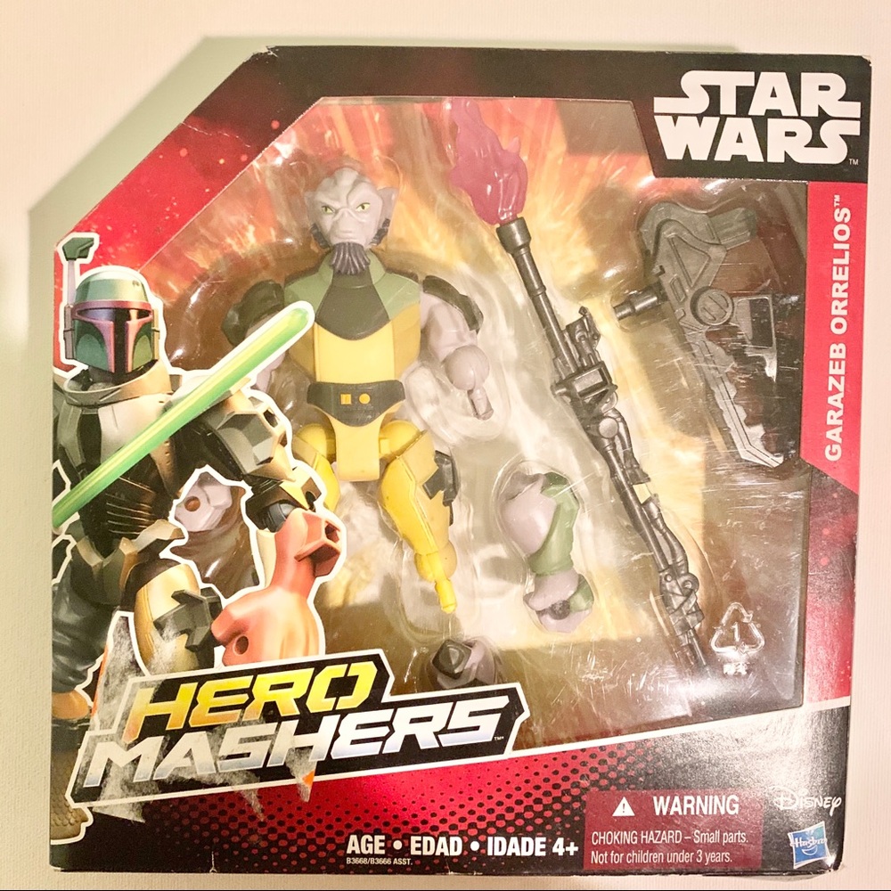 Star Wars Hero Mashers Garazeb Orrelios action figure